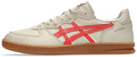 Cheap ASICS Skyhand OG Retro Zapatillas Baloncesto. Gris Pluma/Rojo Snapper 1203A451-021