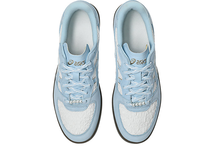 Sizing ASICS Skyhand OG 復古籃球鞋 白色/淺牛仔色 1203A880-100