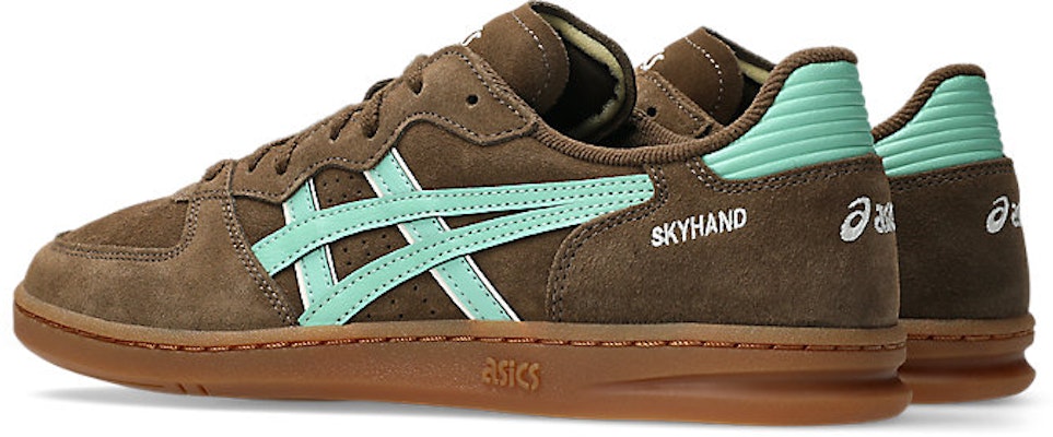 アシックス スカイハンド OG スニーカー ブラウンストーム/アイスグリーン 1203A452-202 Lookbook アシックス スカイハンド OG スニーカー ブラウンストーム/アイスグリーン 1203A452-202