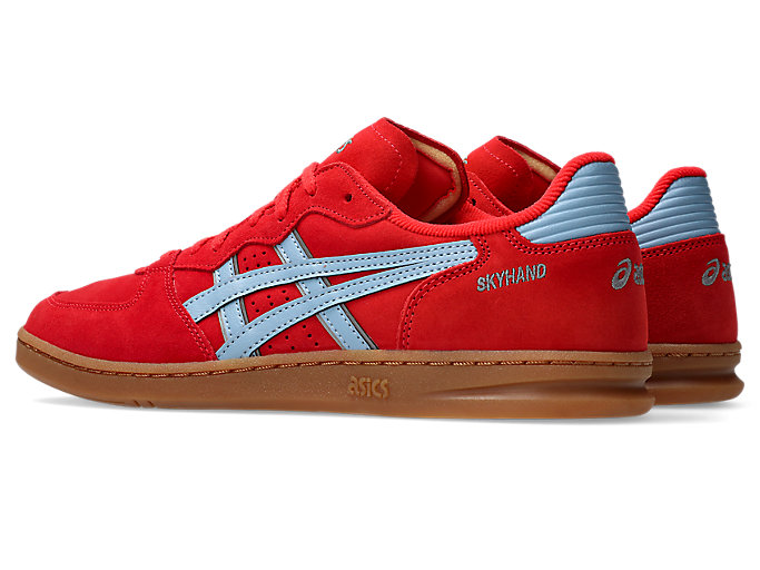 Shop ASICS SKYHAND OG Sneakers Merah Elektrik/Biru Pelabuhan 1203A452-601