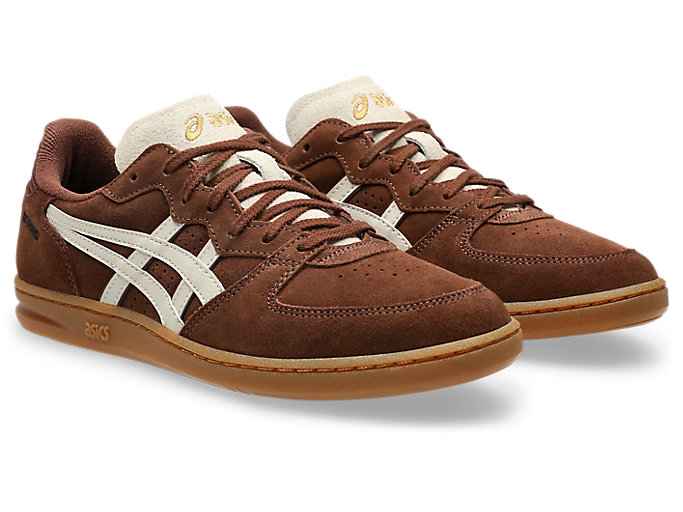 Lookbook Asics SKYHAND OG Sneakers Reddish Brown/Oatmeal 1203A452-200