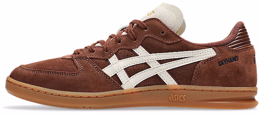 Asics SKYHAND OG Sneakers Reddish Brown/Oatmeal 1203A452-200 1