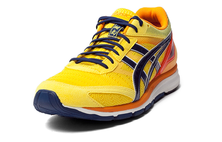 Lookbook ASICS Skysensor Glide 3 ''Bleu Citron Jaune'' TJR333-0450
