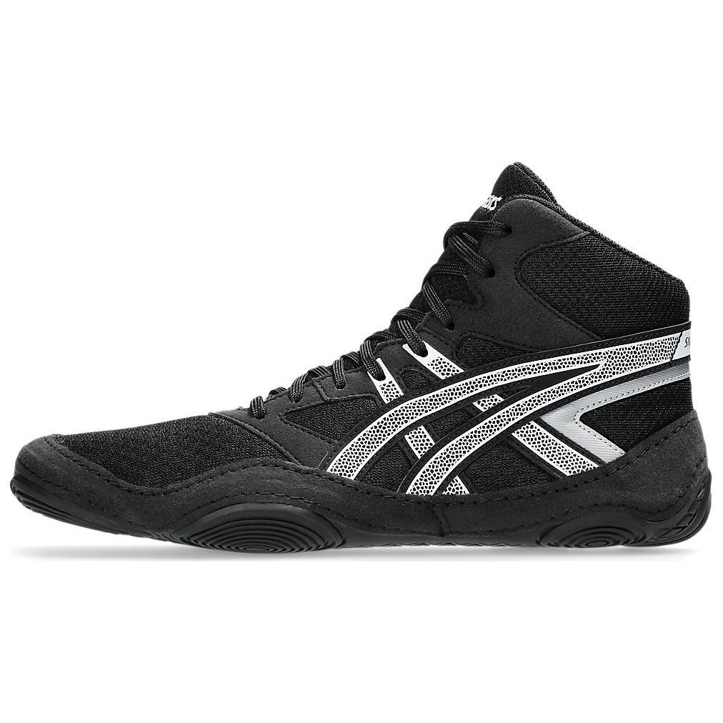 ASICS Snapdown 4 Black Silver Mid-Top Training Shoes Comfortable & Durable 1081A058-001