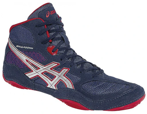 ASICS Snapdown 摔跤鞋 '蓝红' J502Y-5093 Shop ASICS Snapdown 摔跤鞋 '蓝红' J502Y-5093