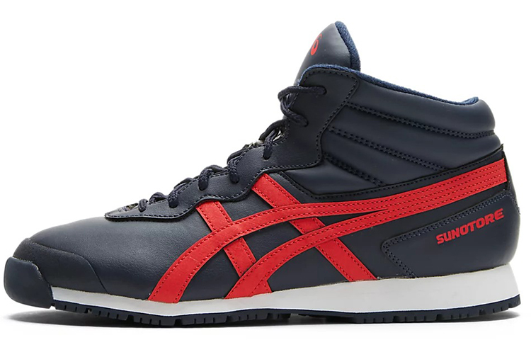 ASICS Snotre SP 7 Cozy Wear-resistant Low Tops Sports Deep Blue Red 1133A002-401