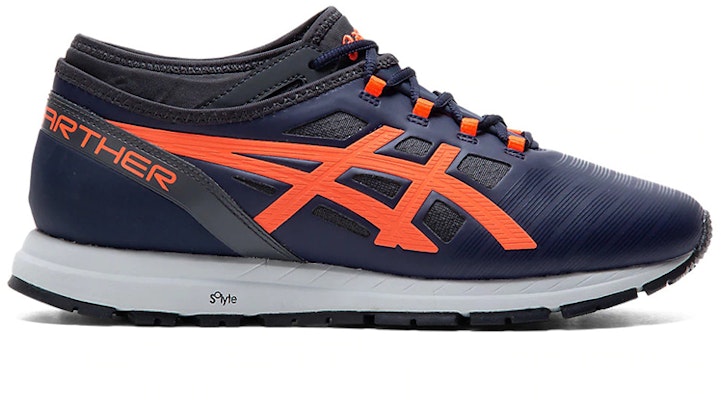 ASICS Snowtarther SG Biru Gelap/ 'Oren' 1013A076-410 Order ASICS Snowtarther SG Biru Gelap/ 'Oren' 1013A076-410