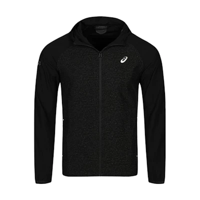 ASICS Solid Color Hoodie Jacket Black 2011C264-001