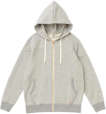 ASICS Solid Color Knit Zip-Up Hoodie Jacket - Grey 2191A308-021 Buy ASICS Solid Color Knit Zip-Up Hoodie Jacket - Grey 2191A308-021