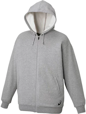 ASICS Solid Color Zip-Up Hoodie Gray XB6009-99 Buy ASICS Solid Color Zip-Up Hoodie Gray XB6009-99