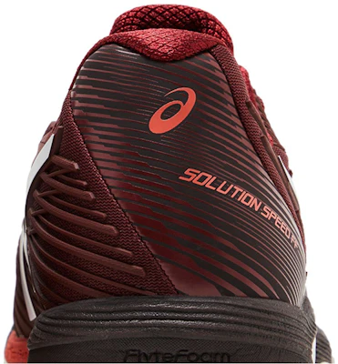 ASICS Solution Speed FF 2 ''Antique Red'' Herren Tennis Schuhe 1041A182-602 Sizing ASICS Solution Speed FF 2 ''Antique Red'' Herren Tennis Schuhe 1041A182-602