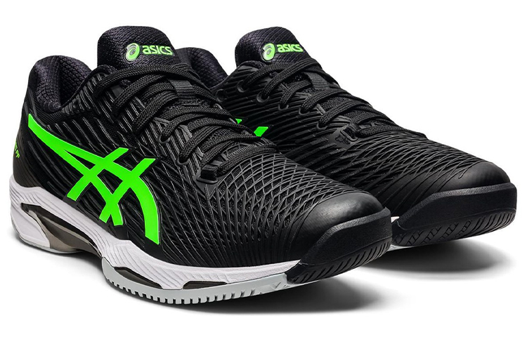 Lookbook ASICS Solution Speed FF 2 ''Schwarz Grün Gecko'' 1041A182-003