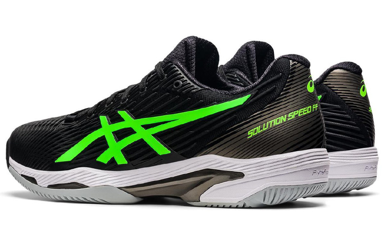 Shop ASICS Solution Speed FF 2 ''Schwarz Grün Gecko'' 1041A182-003
