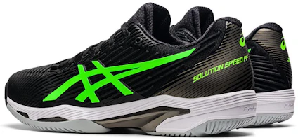 Shop ASICS Solution Speed FF 2 'Hitam Hijau Gecko' 1041A182-003
