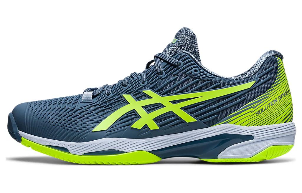 ASICS Solution Speed FF 2 'Steel Blue Hazard Green' 1041A182-402