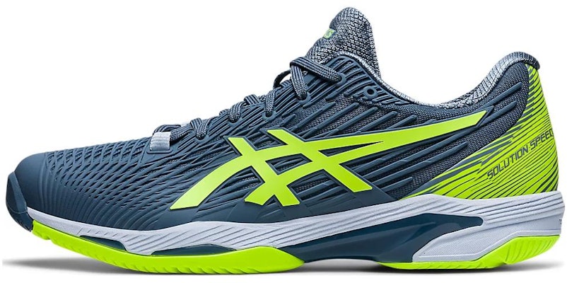 ASICS Solution Speed FF 2 'Steel Blue Hazard Green' 1041A182-402 Buy ASICS Solution Speed FF 2 'Steel Blue Hazard Green' 1041A182-402