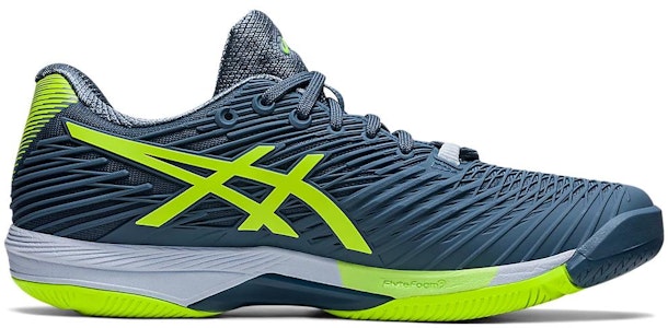 아식스 솔루션 스피드 FF 2 '스틸 블루 하자드 그린' 1041A182-402 Order 아식스 솔루션 스피드 FF 2 '스틸 블루 하자드 그린' 1041A182-402