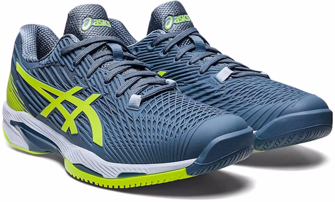 ASICS Solution Speed FF 2 'Steel Blue Hazard Green' 1041A182-402 Lookbook ASICS Solution Speed FF 2 'Steel Blue Hazard Green' 1041A182-402