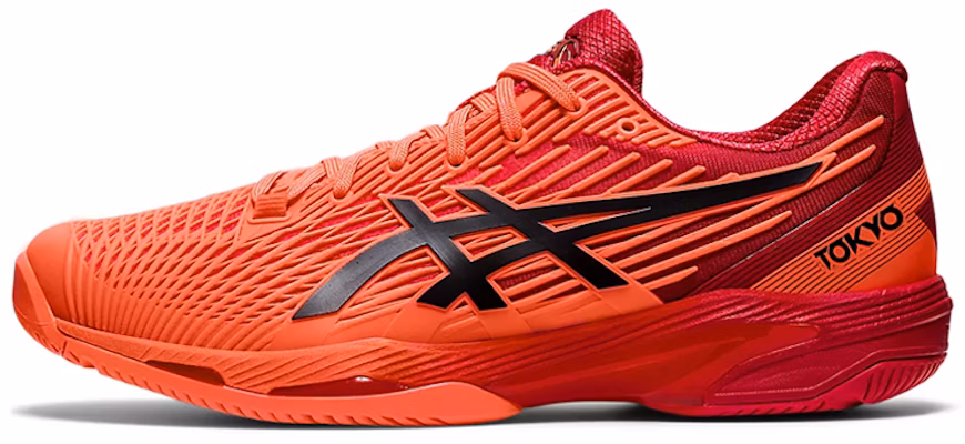 ASICS Solution Speed FF 2 'Sunrise Red Black' 1041A278-701 Buy ASICS Solution Speed FF 2 'Sunrise Red Black' 1041A278-701
