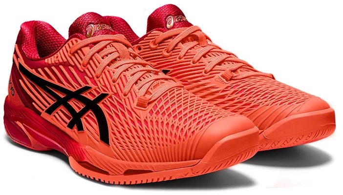 ASICS Solution Speed FF 2 'Sunrise Red Black' 1041A278-701 Lookbook ASICS Solution Speed FF 2 'Sunrise Red Black' 1041A278-701