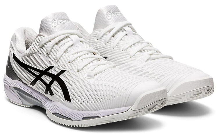Lookbook ASICS Solution Speed FF 2 'Putih Hitam' 1041A187-100