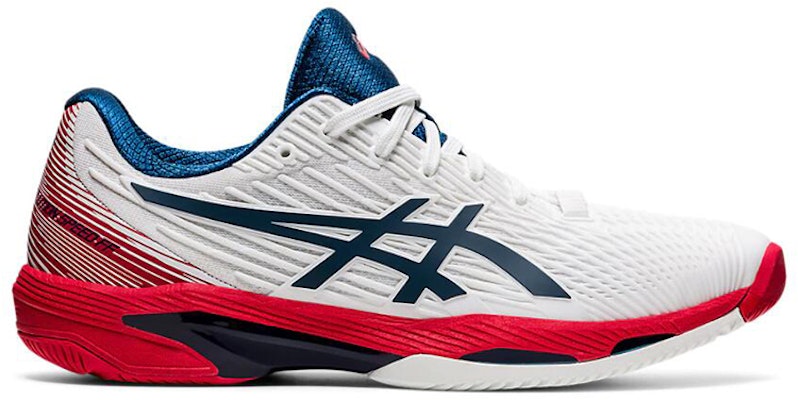 アシックス ソリューションスピードFF2 白/マコブルー 1041A182-101 Order アシックス ソリューションスピードFF2 白/マコブルー 1041A182-101