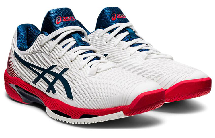 Lookbook ASICS Solution Speed FF 2 ''Weiß Mako Blau'' 1041A182-101
