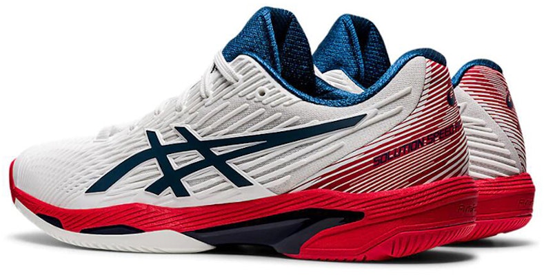 ASICS Solution Speed FF 2 '白色真鲛蓝'鞋 1041A182-101 Shop ASICS Solution Speed FF 2 '白色真鲛蓝'鞋 1041A182-101