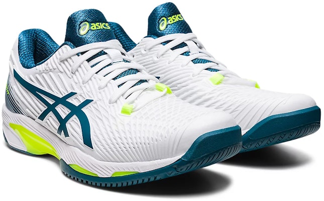 ASICS Solution Speed FF 2 白色宁静青绿色 1041A182-102 Shop ASICS Solution Speed FF 2 白色宁静青绿色 1041A182-102