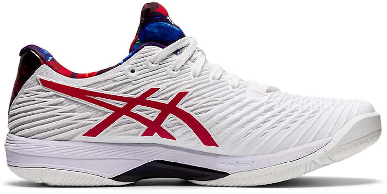 ASICS Solution Speed FF 2 LE 'White Classic Red' 1041A286-110 Order ASICS Solution Speed FF 2 LE 'White Classic Red' 1041A286-110
