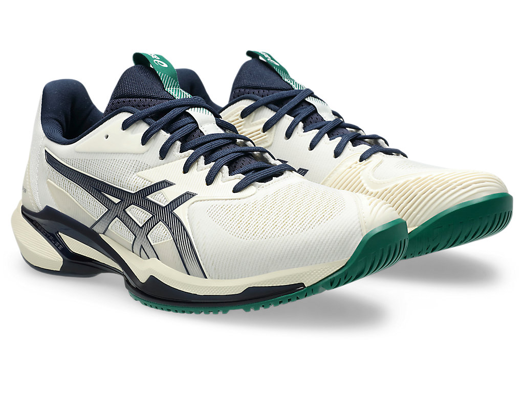 Order ASICS Solution Speed FF 3 全能型網球鞋 米白/午夜藍 1041A438-104