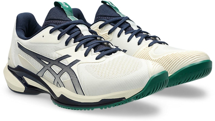 ASICS Solution Speed FF 3 (All Court) Tennis Shoes Cream/Midnight 1041A438-104 Order ASICS Solution Speed FF 3 (All Court) Tennis Shoes Cream/Midnight 1041A438-104