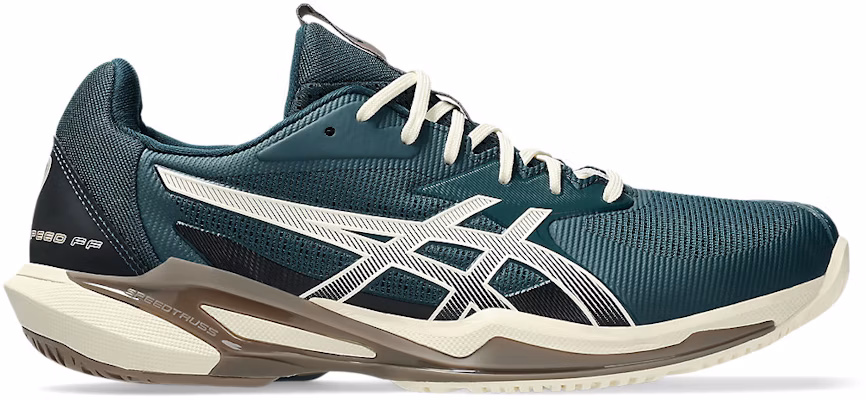 ASICS Solution Speed FF 3 All Court Tennis Shoes Saxon Green/Birch 1041A438-300 Buy ASICS Solution Speed FF 3 All Court Tennis Shoes Saxon Green/Birch 1041A438-300