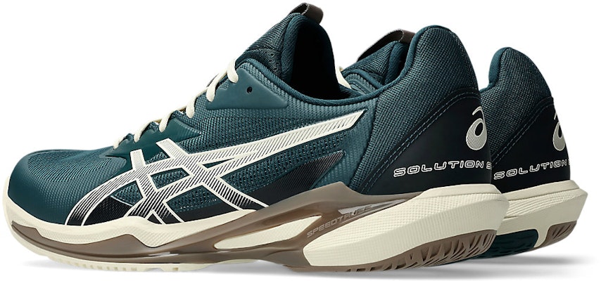 ASICS Solution Speed FF 3 All Court Tennis Shoes Saxon Green/Birch 1041A438-300 Lookbook ASICS Solution Speed FF 3 All Court Tennis Shoes Saxon Green/Birch 1041A438-300
