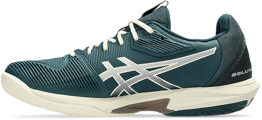 ASICS Solution Speed FF 3 All Court Tennis Shoes Saxon Green/Birch 1041A438-300 Shop ASICS Solution Speed FF 3 All Court Tennis Shoes Saxon Green/Birch 1041A438-300