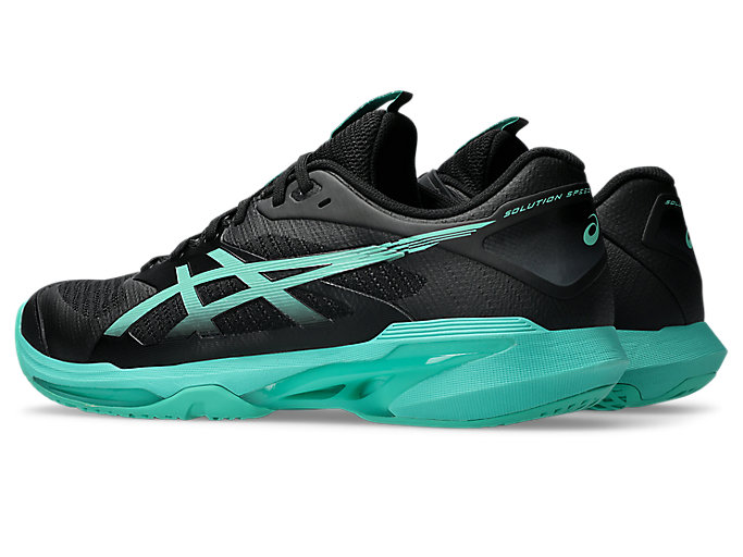 Lookbook ASICS Solution Speed FF 4 (All Court) Noir/Vert Aurora 1041A532-001