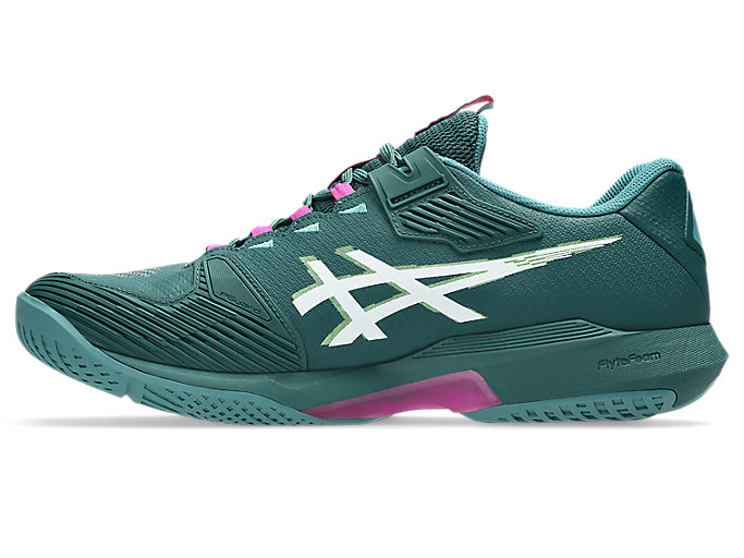 Shop ASICS Solution Speed FF 4 (All Court) Dark Neptune/Blanco 1041A532-300