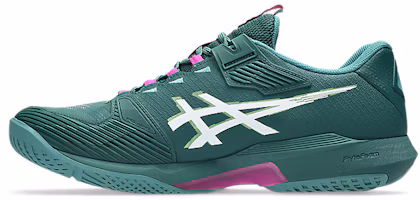 Shop ASICS Solution Speed FF 4 全地形網球鞋 深海藍/白 1041A532-300