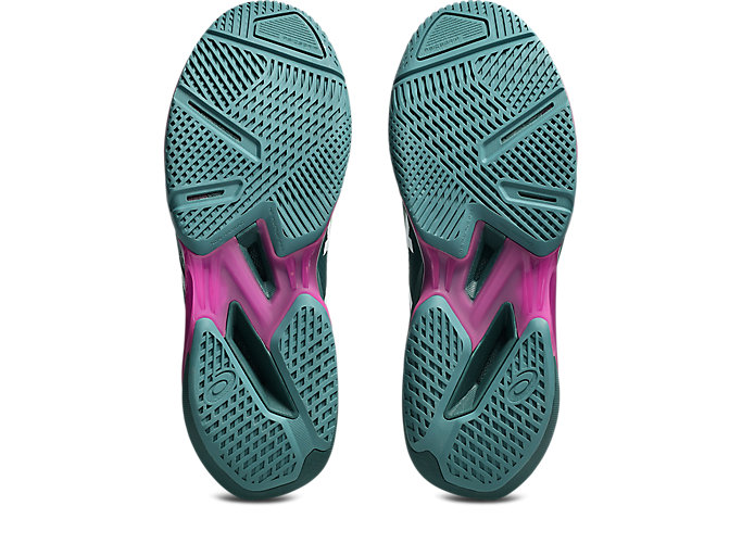 Sizing ASICS Solution Speed FF 4 (All Court) Dark Neptune/Blanco 1041A532-300