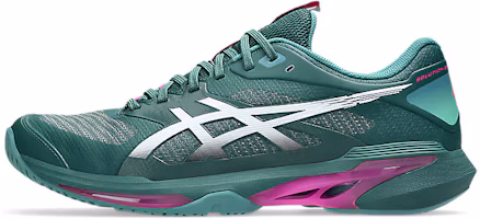 Cheap ASICS Solution Speed FF 4 全地形網球鞋 深海藍/白 1041A532-300