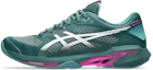 Cheap ASICS Solution Speed FF 4 (All Court) Dark Neptune/Blanco 1041A532-300