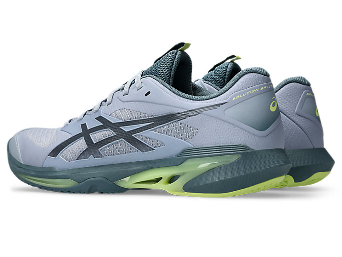 Lookbook アシックス ソリューションスピード FF 4 (オールコート) グレーブルー/アイアンクラッド 1041A532-400