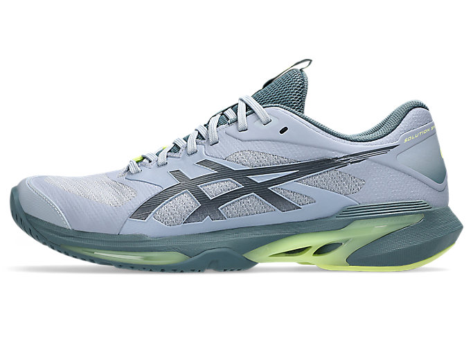 Cheap アシックス ソリューションスピード FF 4 (オールコート) グレーブルー/アイアンクラッド 1041A532-400