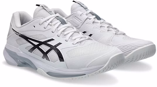 Lookbook ASICS Solution Speed FF 4 全地形網球鞋 白/黑 1041A532-100