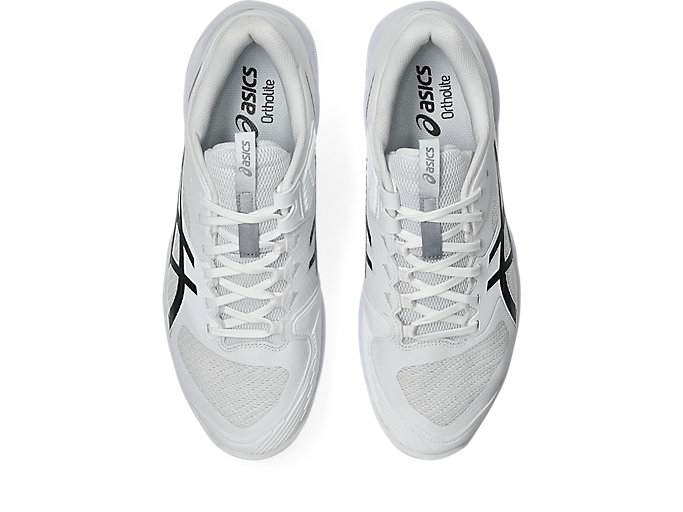 Sizing 아식스 솔루션 스피드 FF 4 올코트 테니스화 화이트/블랙 1041A532-100