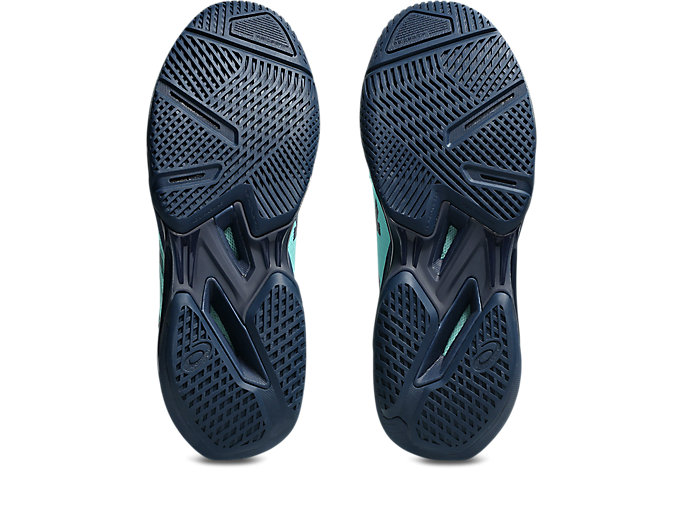 Sizing ASICS Solution Speed FF 4網球鞋 照亮薄荷/夜空 (全場地適用) 1041A532-401