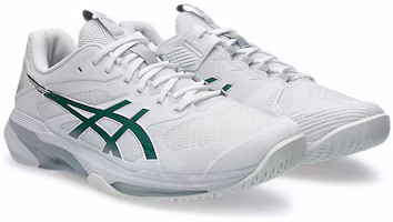 Order ASICS Solution Speed FF 4 (全場地) 白色/深綠 1042A307-103