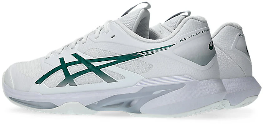 ASICS Solution Speed FF 4 (All Court) Putih/Pitch Hijau 1042A307-103 Lookbook ASICS Solution Speed FF 4 (All Court) Putih/Pitch Hijau 1042A307-103