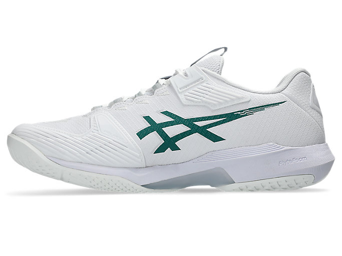 Shop ASICS Solution Speed FF 4 (All Court) Putih/Pitch Hijau 1042A307-103
