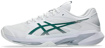 Cheap ASICS Solution Speed FF 4 (全場地) 白色/深綠 1042A307-103